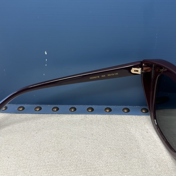 Authentic- New - Gucci Sunglasses Women\'s GG0921S 004 Brown /Grey  55-19-145mm main image 6